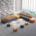 Office Sofa Tea Table Combination Set Modern Early Education Training Reception