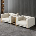 Modern Business Reception Leather Sofa Set