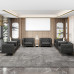 Modern Business Reception Leather Sofa Set