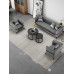 Simple and Modern Style Office Sofa Tea Table Set