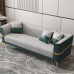 Simple and Modern Style Office Sofa Tea Table Set