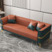 Simple and Modern Style Office Sofa Tea Table Set
