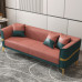 Simple and Modern Style Office Sofa Tea Table Set