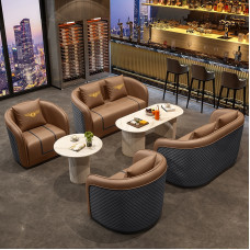 European Minimalist Reception Room Sofa Seating Set European Minimalist Reception Room Sofa Seating Set