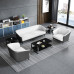 Light Luxury Nordic Office Sofa Table Set Light Luxury Nordic Office Sofa Table Set
