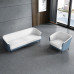Light Luxury Nordic Office Sofa Table Set Light Luxury Nordic Office Sofa Table Set