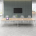 Small Modern Conversation Office Furniture Training Desk Chair Set Small Modern Conversation Office Furniture Training Desk Chair Set