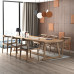 Scandinavian Real Wood Conference Desk Work Table Modern Industrial Negotiation Computer Desk Scandinavian Real Wood Conference Desk Work Table Modern Industrial Negotiation Computer Desk