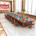 Large Custom Paint Smart Conference Table NonPaper Conference System with Adjustable Screen Monitor Office Bar Table Large Custom Paint Smart Conference Table NonPaper Conference System with Adjustable Screen Monitor Office Bar Table