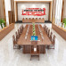 Large Custom Paint Smart Conference Table NonPaper Conference System with Adjustable Screen Monitor Office Bar Table Large Custom Paint Smart Conference Table NonPaper Conference System with Adjustable Screen Monitor Office Bar Table