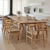 Scandinavian Rectangular Office Table Retro Long Dining Table Natural Wood Tea Table Minimalist Training Table Scandinavian Rectangular Office Table Retro Long Dining Table Natural Wood Tea Table Minimalist Training Table