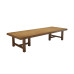 Large Wooden Office Meeting Desk Work Table Industrial Style Original Wood Table Chair Set Large Wooden Office Meeting Desk Work Table Industrial Style Original Wood Table Chair Set