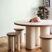 Nordic Long Wooden Conference Desk Nordic Long Wooden Conference Desk