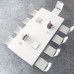 Modern Nordic Office Set Small Staff Industrial Style Modern Nordic Office Set Small Staff Industrial Style