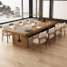 American Solid Wood Large Conference Table Chair Set Long Bar Table Workstation American Solid Wood Large Conference Table Chair Set Long Bar Table Workstation