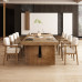 American Solid Wood Large Conference Table Chair Set Long Bar Table Workstation American Solid Wood Large Conference Table Chair Set Long Bar Table Workstation