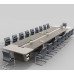 Office Furniture Meeting Desk Large Modern Rectangle Training Table Chair Office Furniture Meeting Desk Large Modern Rectangle Training Table Chair