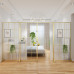 Scandinavian Room Offices Living Room Modern Minimalistic Small Space Mobile Salon