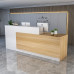 Front Desk Reception Desk Co Company Counter Painted Front Desk Table Clothing Store Milk Tea Store Minimalist Cashier Desk