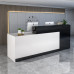 Front Desk Reception Desk Co Company Counter Painted Front Desk Table Clothing Store Milk Tea Store Minimalist Cashier Desk