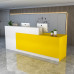Front Desk Reception Desk Co Company Counter Painted Front Desk Table Clothing Store Milk Tea Store Minimalist Cashier Desk