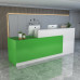 Front Desk Reception Desk Co Company Counter Painted Front Desk Table Clothing Store Milk Tea Store Minimalist Cashier Desk