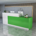 Front Desk Reception Desk Co Company Counter Painted Front Desk Table Clothing Store Milk Tea Store Minimalist Cashier Desk