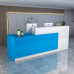 Front Desk Reception Desk Co Company Counter Painted Front Desk Table Clothing Store Milk Tea Store Minimalist Cashier Desk