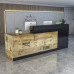 Front Desk Reception Desk Co Company Counter Painted Front Desk Table Clothing Store Milk Tea Store Minimalist Cashier Desk