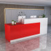 Front Desk Reception Desk Co Company Counter Painted Front Desk Table Clothing Store Milk Tea Store Minimalist Cashier Desk