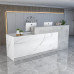 Front Desk Reception Desk Co Company Counter Painted Front Desk Table Clothing Store Milk Tea Store Minimalist Cashier Desk