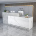 Front Desk Reception Desk Co Company Counter Painted Front Desk Table Clothing Store Milk Tea Store Minimalist Cashier Desk
