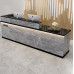Custom Corner Reception Desk Marble Counter Company Reception Hair Salon Custom Corner Reception Desk Marble Counter Company Reception Hair Salon