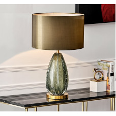 Modern Luxury Glass Table Lamp for Bedroom Living Room Hotel Design