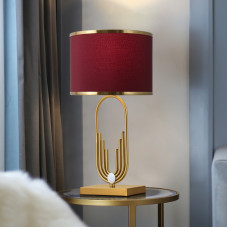 Creative Minimal Luxury Bedside Table Lamp for Wedding Room Decoration