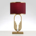 Creative Minimal Luxury Bedside Table Lamp for Wedding Room Decoration