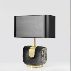 Modern Minimalist Luxury Living Room Desk Lamp American Designer Soft Decoration Club Hotel Villa Bedroom Lamp