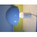 White Oluce Atollo Style Table Lamp Made Of Metal In Large Size White Oluce Atollo Style Table Lamp Made Of Metal In Large Size