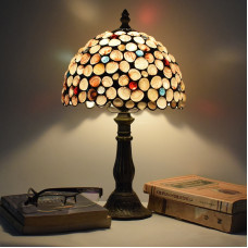 Creative Retro Shell Table Lamp Decorative Bedroom Romantic Atmosphere