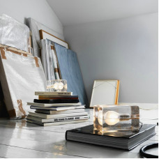 Modern Style House Block Table Lamp