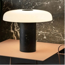 Modern Minimalist Marble Glass Table Lamp Nordic Designer Sample Room Bedroom Bedside Art Lamp