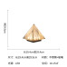 Modern Minimalist Design Sense Fragment Bedroom Bedside Decorative Art Lamp