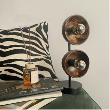 Nordic Style Decorations for Retro Coconut Bedside Table Lamp Cafe Atmosphere