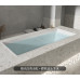 Compact Nordic Simple Home 117m Acrylic Thermal Embedded Bathtub