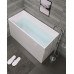 Small Japanese Style Deep Bathtub Acrylic Freestanding Home Tub Mini Sit Bath Small Rectangle Tub Small Japanese Style Deep Bathtub Acrylic Freestanding Home Tub Mini Sit Bath Small Rectangle Tub