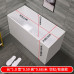 Small Japanese Style Deep Bathtub Acrylic Freestanding Home Tub Mini Sit Bath Small Rectangle Tub Small Japanese Style Deep Bathtub Acrylic Freestanding Home Tub Mini Sit Bath Small Rectangle Tub