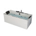 Independent Acrylic Minimalist Square Bathtub Hotel Bathroom Smart Home Massage Bathtub
