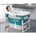 Double Folding Bathtub for Adults Kids Mini Bathtub Gadget