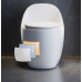 Creative Toilet Seat Large Capacity Silent Water Saving Anti Odor Splashproof