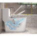 Household Toilet Vortex Rainbow Absorption Toilet Household Toilet Vortex Rainbow Absorption Toilet